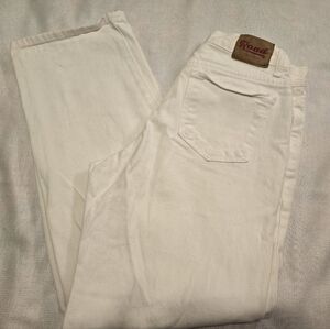 ROAD Women's White Wide Leg Jeans Size Small